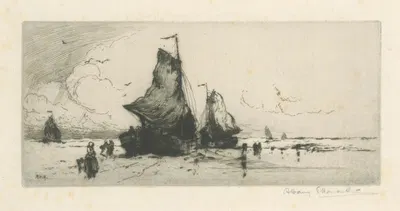 Рыболовные яхты by Олбани Е. Ховарта, 1910–1920 — digital art print download