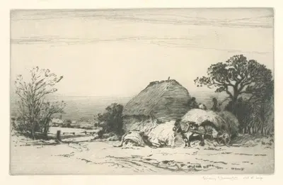 Сложение сена by Олбани Е. Ховарта, 1910–1920 — digital art print download