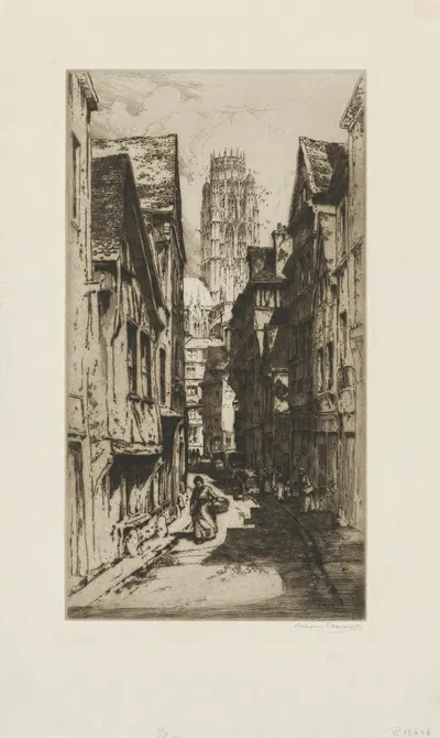 Улица by Олбани Е. Ховарта, 1910–1920 — digital art print download