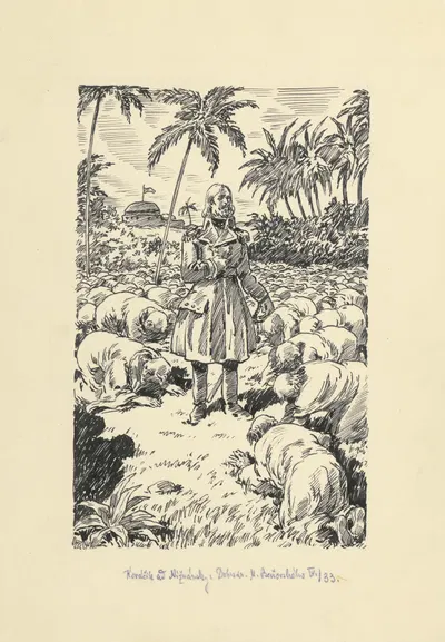 8. – Они бросились на землю by Андрей Ковачик, 1953 — digital art print download