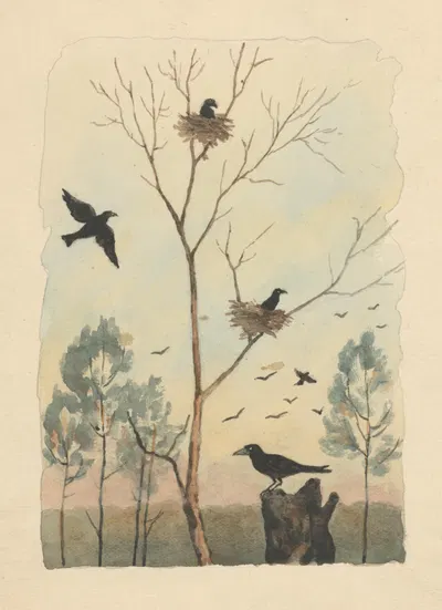 Воробей by Андрей Ковачик, 1950–1953 — digital art print download