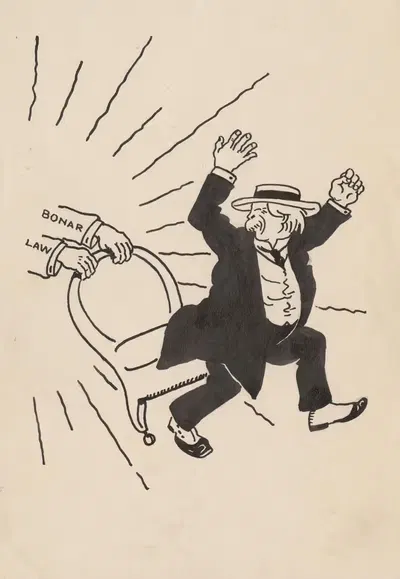 Сатирический рисунок V. Рисунок для карикатурного журнала by Андрей Ковачик, 1940 — digital art print download