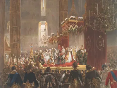 Описание Священного Коронования Pl.6 by Разные художники, 1856 — digital art print download
