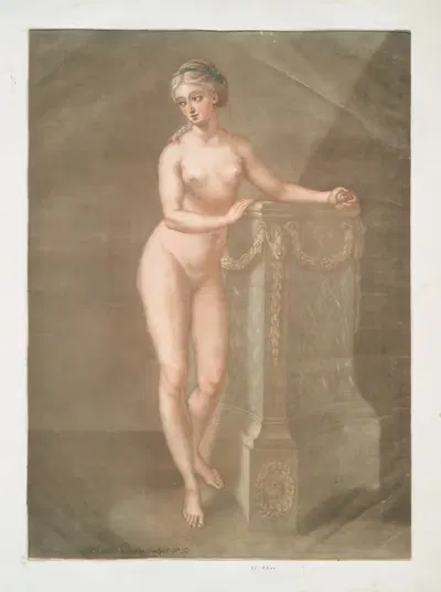 Внешний вид человека; женщина by Арнольд Готье д'Аготи, 1773 — digital art print download