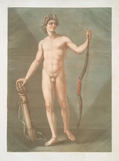 Внешний вид человека; мужской by Арнольд Готье д'Аготи, 1773 — digital art print download