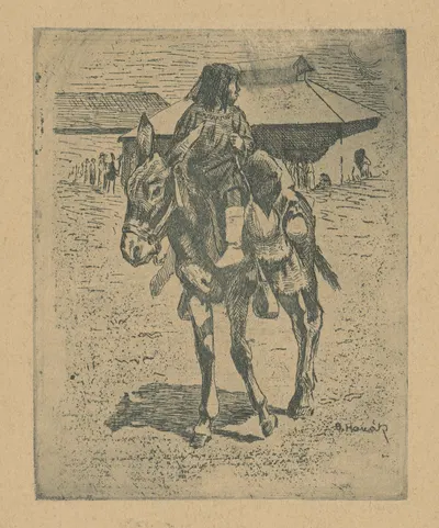Всадник by Богумил Ганак, 1940–1951 — digital art print download