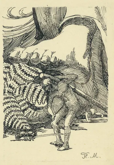 Kresba I by Florián Milan, 1939 — digital art print download