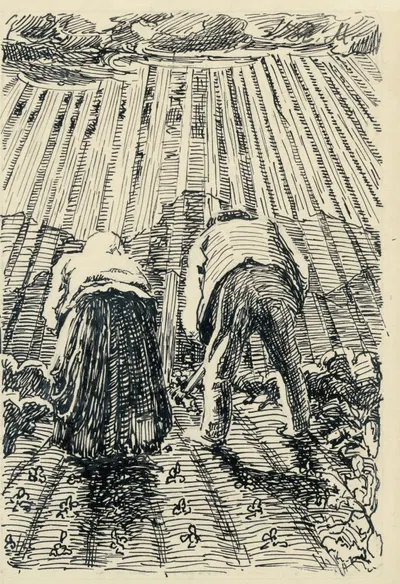 Kresba IV by Florián Milan, 1937–1938 — digital art print download