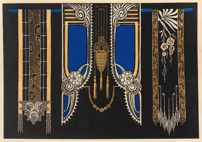 Современное оформление в текстиле Pl. 19 by Гастон Шарле, 1925 — digital art print download