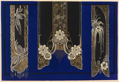 Современное оформление в текстиле, пл. 20 by Гастон Шарле, 1925 — digital art print download