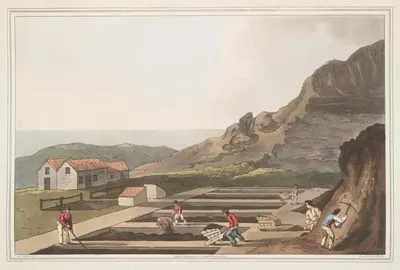 Заводы по производству алюминия, Пл. 32 by Джордж Уокер, 1814 — digital art print download