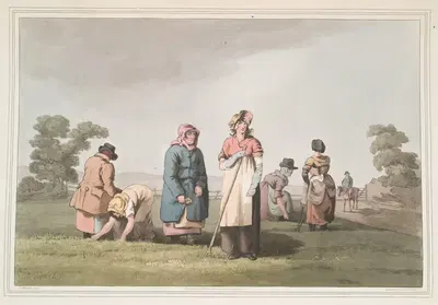 Ловкеры, Плита 8 by Джордж Уокер, 1814 — digital art print download
