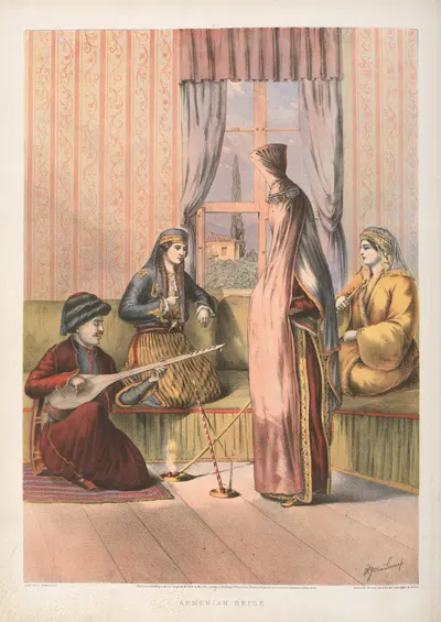 Армянская невеста by Генри Джон Ван-Леннеп, 1862 — digital art print download