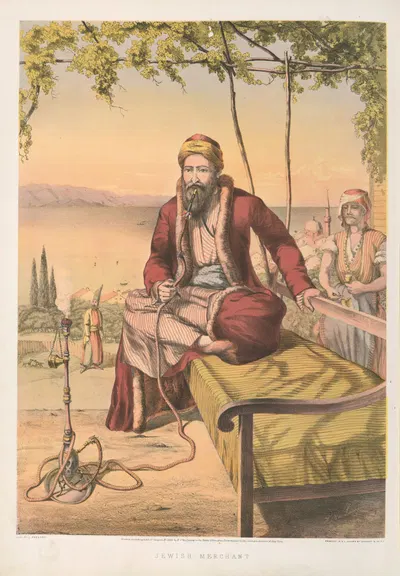 Еврейский купец by Генри Джон Ван-Леннеп, 1862 — digital art print download