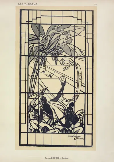 Экзотизм, в павильоне колоний by Жак Грюбер, 1925 — digital art print download