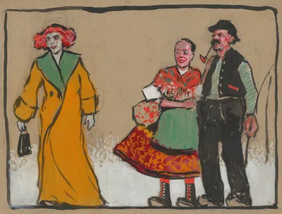 Dva svety by Ján Thain, 1911 — digital art print download