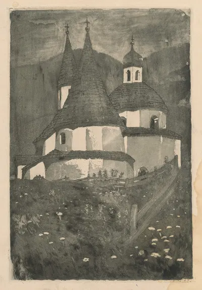 Grabkapelle by Ján Thain, 1941 — digital art print download