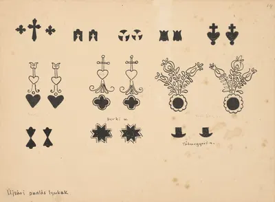 Vetracie otvory na novozámockých domoch by Ján Thain, 1925 — digital art print download