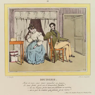 Бодерие by Жан Габриэль Шеффер, 1800-1899 — digital art print download