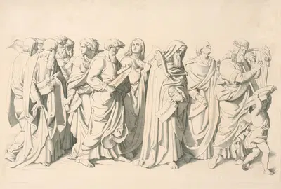 Пророковия by Иосиф фон Фюрих, 1848 — digital art print download