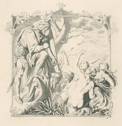 Knight by Konrád Wiesner, 1840–1847 — digital art print download