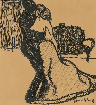 Миленци by Константин Ковари-Качмарик, 1911–1912 — digital art print download