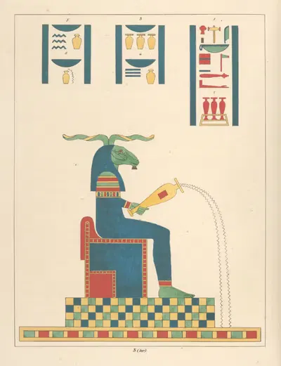 Кнуфис-Нилус. (Юпитер-Нилус, Бог Нил.) by Леон-Жан-Жозеф Дюбуа, 1823 - 1825 — digital art print download