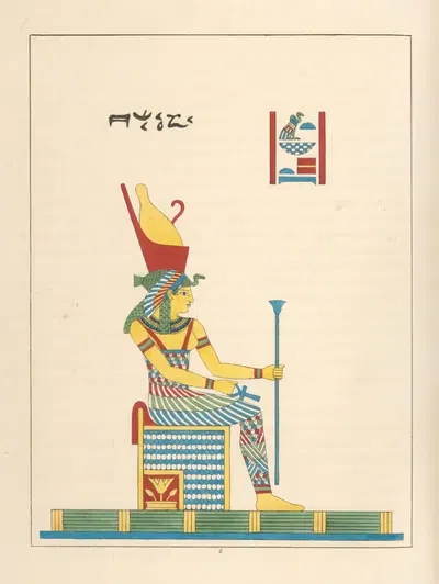 Нейт, (Афина или египетская Минерва.) by Леон-Жан-Жозеф Дюбуа, 1823 - 1825 — digital art print download