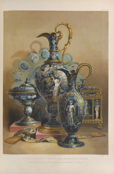 Группа эмалей by Мэтью Дигби Уайатт, 1851 - 1853 — digital art print download