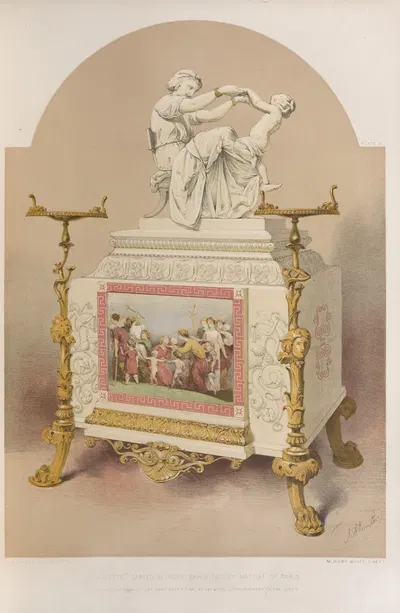 Кассета, вырезанная из слоновой кости by Мэтью Дигби Уайатт, 1851 - 1853 — digital art print download