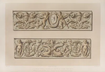Фриз Люки-делла-Роббия by Мэтью Дигби Уайатт, 1851 - 1853 — digital art print download