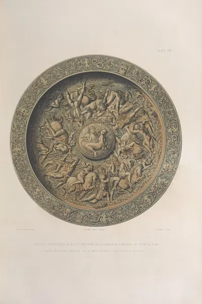 Щит, изготовленный в электротипе by Мэтью Дигби Уайатт, 1851 - 1853 — digital art print download