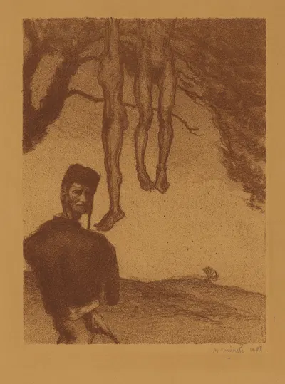 Разбойники II by Милош Яранек, 1908 — digital art print download