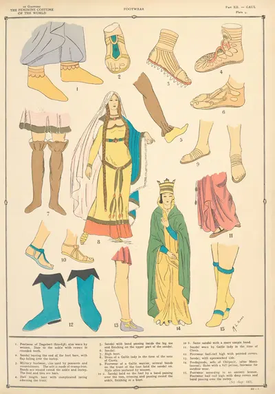Галлия – Обувь by Поль Луи де Жиффери, 1926-1927 — digital art print download
