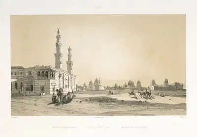 Мечеть султана Баркука by Проспер Барбо, 1851 — digital art print download
