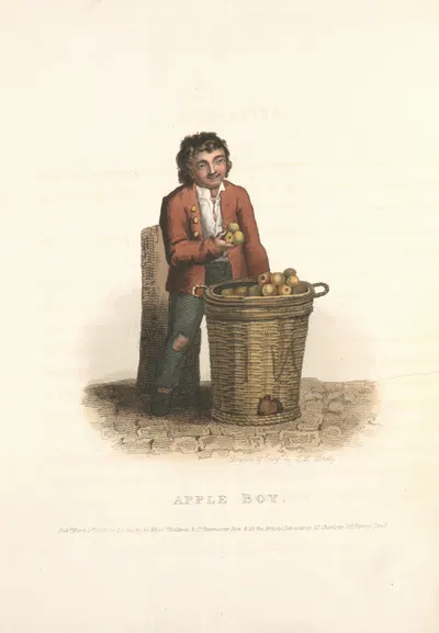 Яблоневый мальчик by Томас Лорд Базби, 1820 — digital art print download
