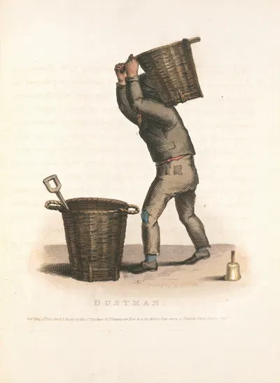 Мусорщик by Томас Лорд Базби, 1820 — digital art print download