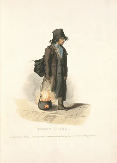 Jemmy Lovel by Thomas Lord Busby, 1820 — digital art print download