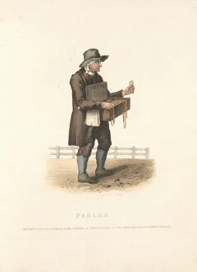 Pedler by Thomas Lord Busby, 1820 — digital art print download