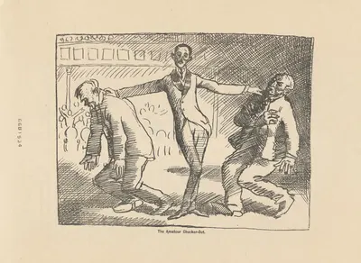 Любительский выбрасыватель by Уильям Орпен, 1907 — digital art print download