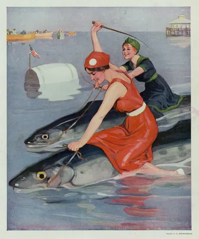 Оба победителя by Бринольф Веннерберг, 1914 — digital art print download