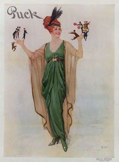 Леди-фингерс by Бринольф Веннерберг, 1914 — digital art print download