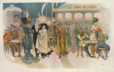 Down in the world by Carl Hassmann, 1906 — digital art print download