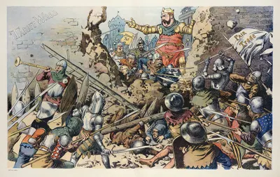 Henry V. up to date by Carl Hassmann, 1909 — digital art print download