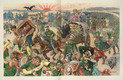 Home, sweet homeski! by Carl Hassmann, 1905 — digital art print download