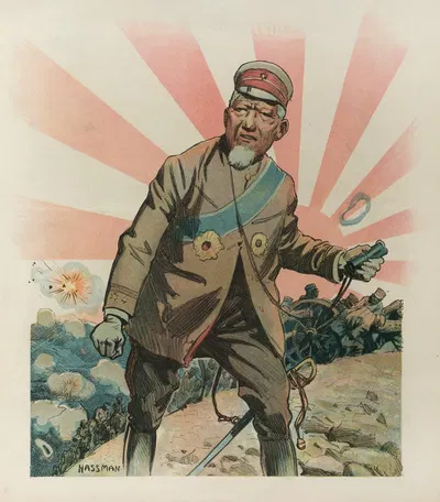 Oyama – the real peacemaker by Carl Hassmann, 1905 — digital art print download