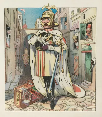 The dreaded guest by Carl Hassmann, 1905 — digital art print download