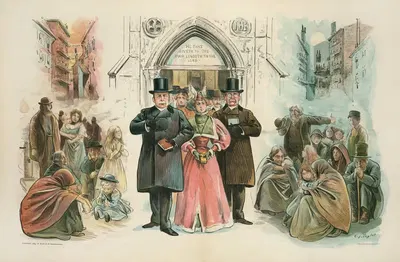 Our religious landlords and their rookery tenants by Charles Jay Taylor, 1895 — digital art print download