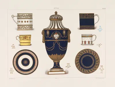 Мягкий фарфор Севра by Эдуар Гарнье, 1891 — digital art print download