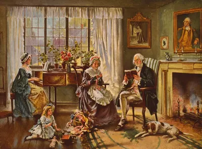Вашингтон дома by Эдвард Перси Моран, 1911 — digital art print download